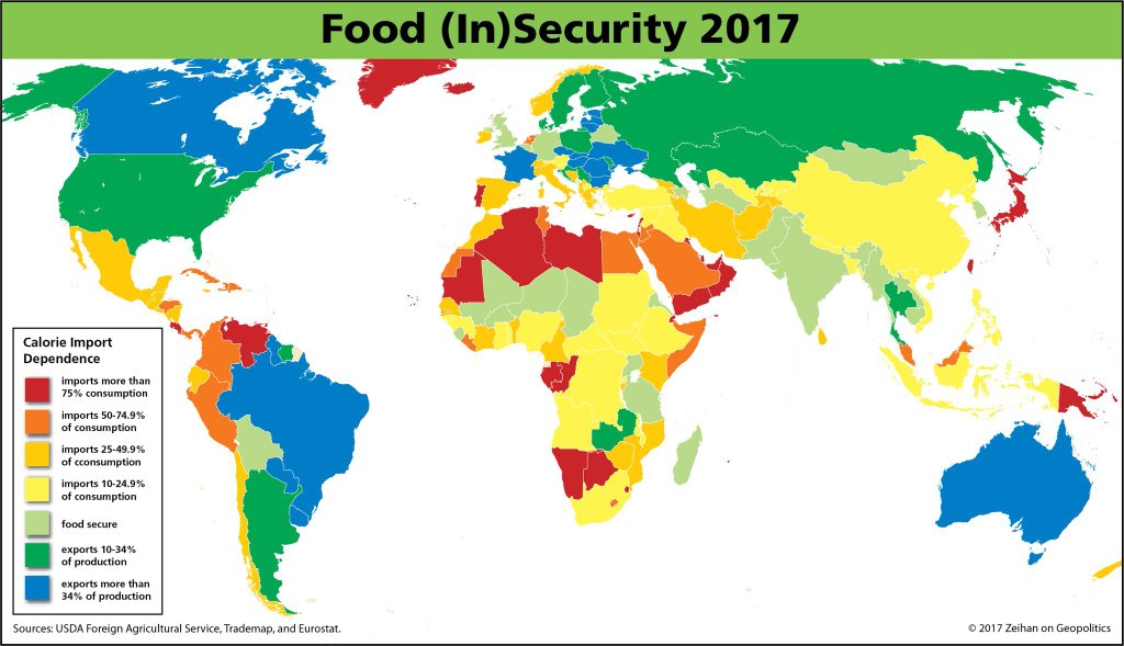 Bezpieczeństwo żywnościowe - food security Peter Zeihan